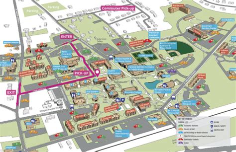 Wingate University Campus Map