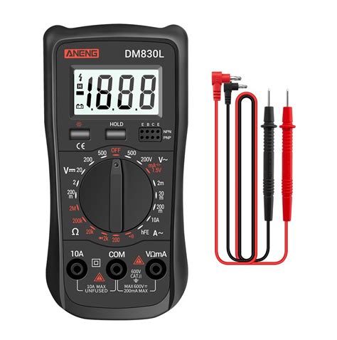 Aneng Dm830l Digital Multimeter Meter Testers 1999 Count Electrical