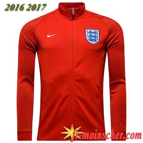 Nous magasins vendant maillot foot pas cher, survetement. Le Nouveau：Veste de Angleterre Rouge 2016/2017 fr ...