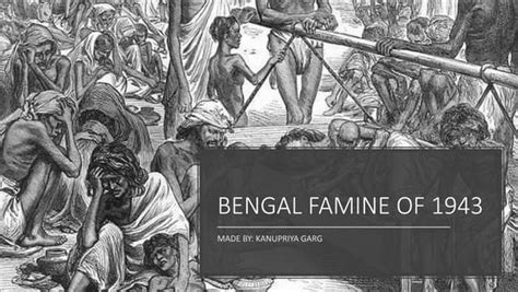Bengal Famine Of 1943