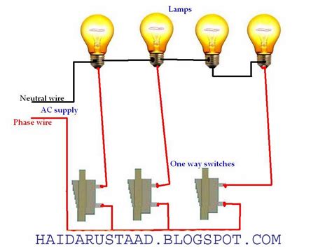 How To Control 2 Lamps Bulbs In Parallel And 2 Lamps In Series By