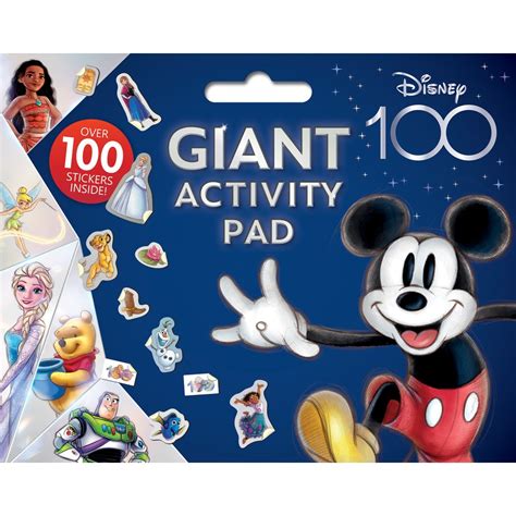 Disney 100 Giant Activity Pad Big W
