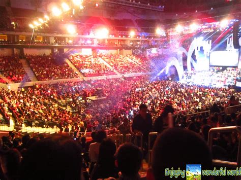Mall Of Asia Arena Makes History In Its Grand Launch Enjoying
