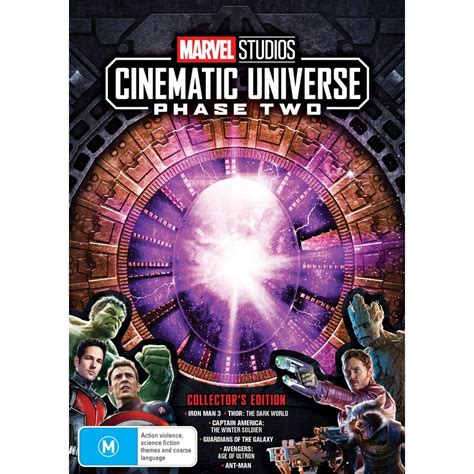 Marvel Studios Cinematic Universe Phase 2 Collectors Edition Dvd Big W