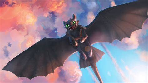 Download 1920x1080 Wallpaper Movie Toothless Night Fury Dragon How