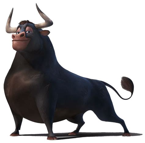 Raf From The Ferdinand Movie Animal Caricature Character Design