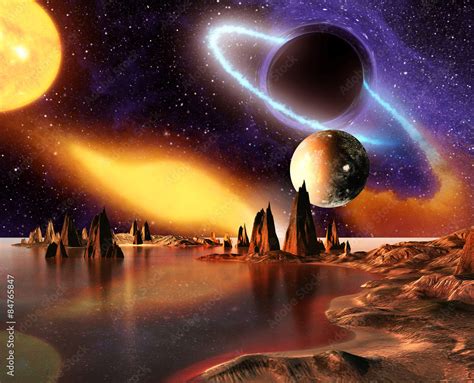 Alien Planets And Moons