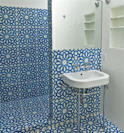 Rs 150.00 / boxget latest price. 36 blue ceramic floor tile for bathroom ideas and pictures ...