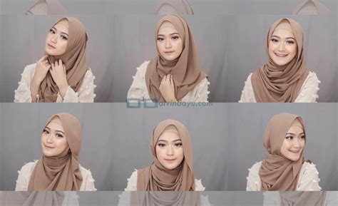 6 Style Tutorial Hijab Pashmina Simple Syar I Menutup Dada Cantik Modis Dan Kekinian Dyah Ayu