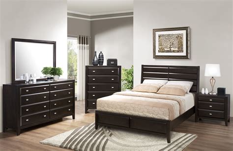 Contemporary Dark Wood Bedroom Set Contemporary Bedroom Furniture