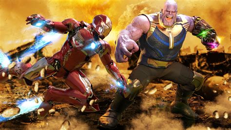 Avengers Vs Thanos Endgame Wallpapers Wallpaper Cave