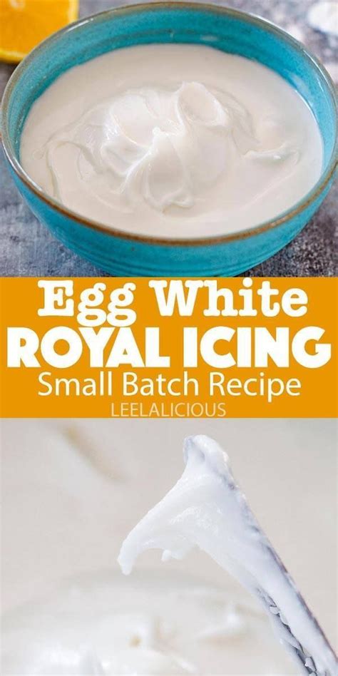 Egg White Royal Icing Artofit