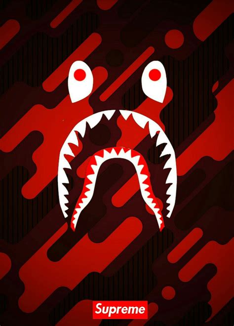 Bape Shark Wallpaper Bape Wallpaper Iphone Supreme Iphone Wallpaper