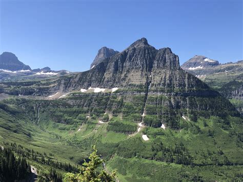 Hiked The Highline Trail Near Logan Pass Glacier National Park