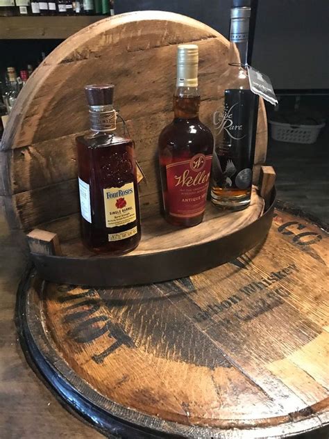 Whiskey Bourbon Barrel Stave Bar Back Shelf Etsy In 2020 Whiskey