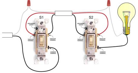 A connection diagram showing what devices go to color coded ports. 12 Volt 3 Way Switch Wiring Diagram | Wiring Diagram