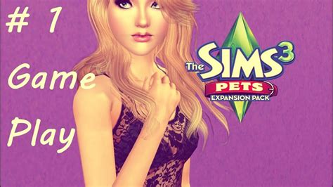 The Sims 3 Pets Lp Part 1 Youtube