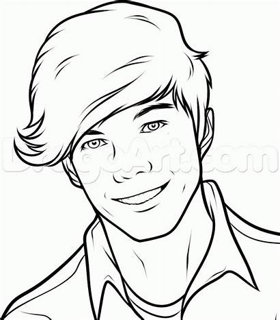 Tomlinson Louis Draw Pages Step Coloring Drawing