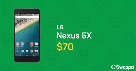 It is the fifth generation of the nexus series, . Nexus 5X (Unlocked) LG-H791, International - White, 32 ...