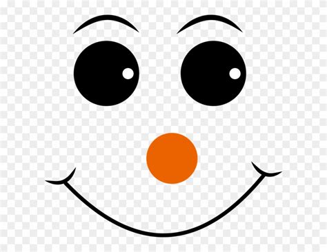 Download Free Image On Pixabay - Snowman Face Svg Free Clipart