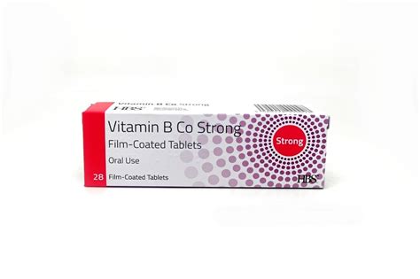 Vitamin B Co Strong 28 Tablets