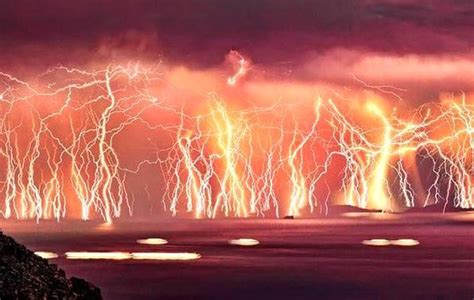 This Persistent Lightning Storm At The Mouth Of The