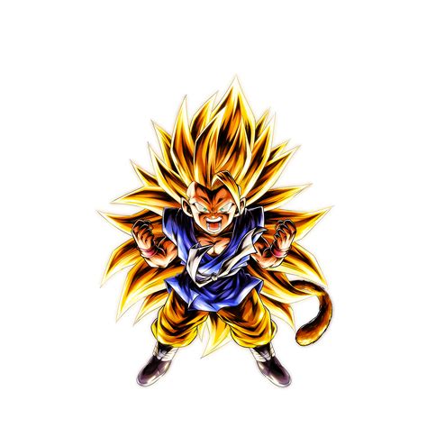 Kid Goku Ssj3 Gt Render Db Legends By Hoavonhu123 On Deviantart