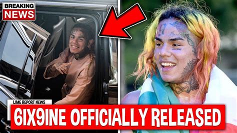Tekashi 6ix9ine Officially Free After This Happened Youtube