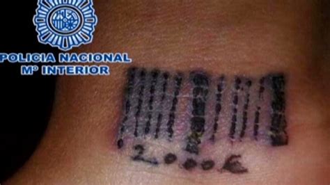 Prostitution Ring In Madrid Tattooed Year Old Woman With Bar Code