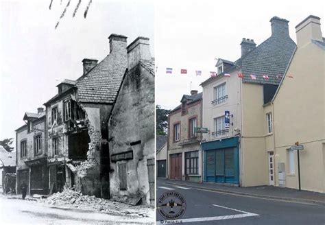 Sainte Mère Eglise D Day Normandy War Photography Then And Now Pictures