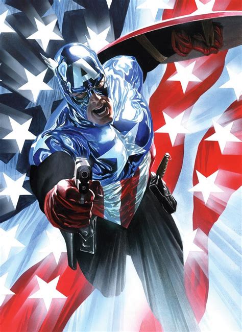 Captain America By Alex Ross Bucky Barnes Pinterest