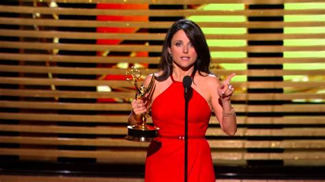 Julia Louis Dreyfus Wins For Lead Actress In A Comedy Series Youtube