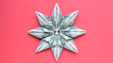 Maybe you would like to learn more about one of these? My MONEY SNOWFLAKE (STAR) | Decoration for Christmas | Modular Dollar Origami | Tutorial by ...