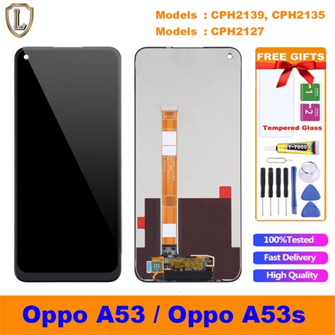 100 Tested Original Lcd For Oppo A53 2020 Lcd Display Cph2127 Lcd Oppo