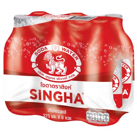 Singha Soda Water 325ml Pack 6 Tops Online