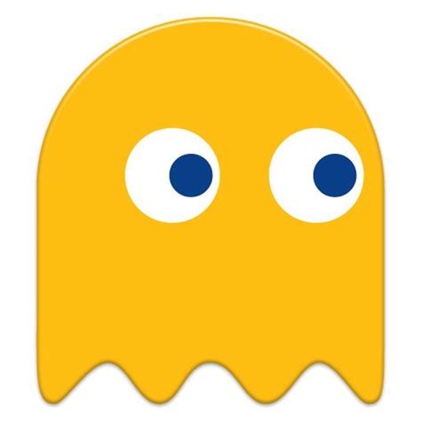Printable Pac Man Ghosts