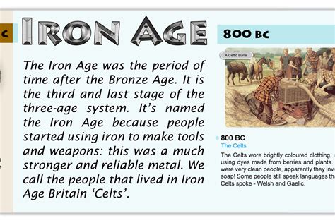 Stone Age Bronze Age And Iron Age Prehistoric History Timeline