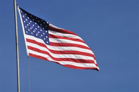 Waving American Flag Free Stock Photo Public Domain Pictures