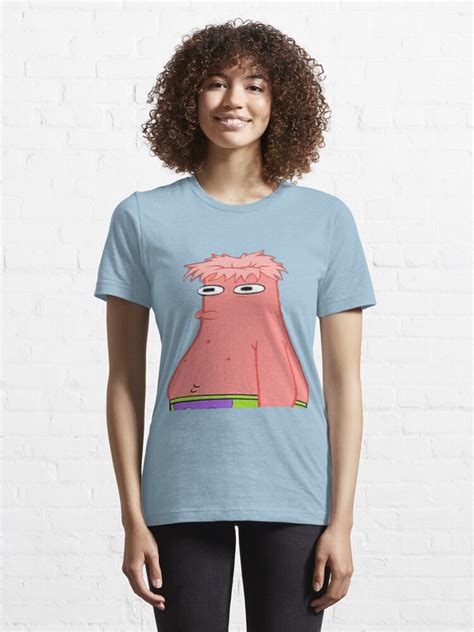 Patrick Star Head Ripped Off T Shirt For Sale By Marcoriccione