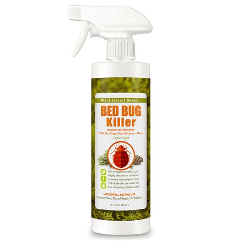 Ecoraider 16 Oz Natural Bed Bug Killer Rtu Spray