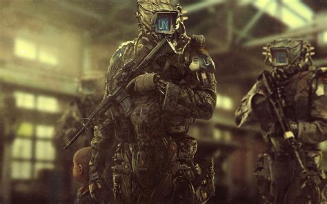 Sci Fi Soldiers Wallpapers Wallpaper Cave
