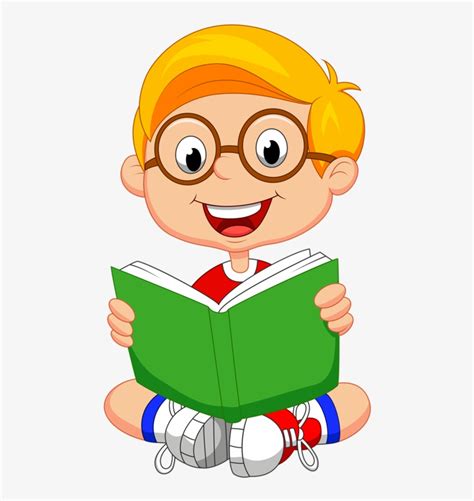 Kid Reading Boy Reading Book Clipart Wikiclipart Riset
