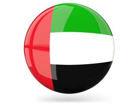 Glossy Round Icon Illustration Of Flag Of United Arab Emirates ClipArt Best ClipArt Best