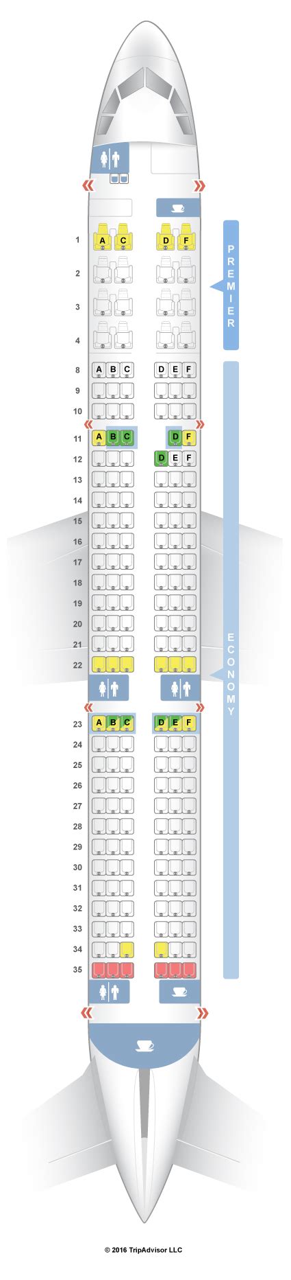 Seatguru Seat Map Aeroflot Airbus A321 321 V2