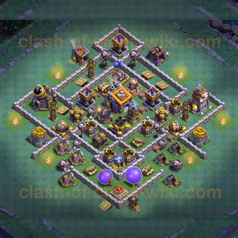 Best Builder Hall Level 9 Base With Link Clash Of Clans Bh9 Copy 3
