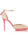Charlotte Olympia Heather Patent Leather Trimmed Suede Pumps Net A