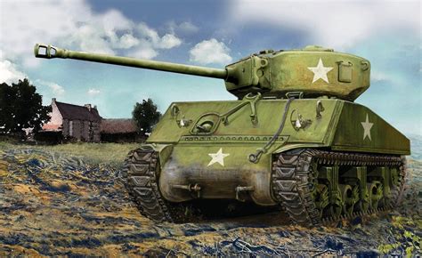 Military M4 Sherman Hd Wallpaper
