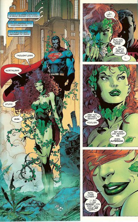 Scansdaily Batmanhush Batman Vs Superman Poison Ivy Comic