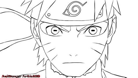 Naruto Sage Mode Lineart By Animanga Artist99 On Deviantart