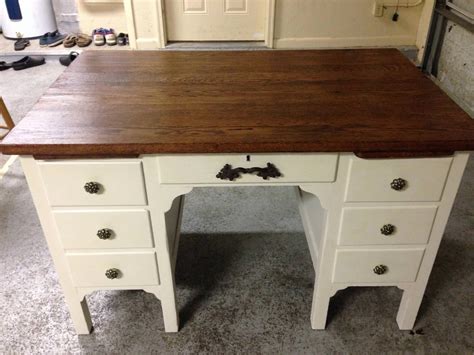 First time refurbishing an old desk | Old desk, Refurbished desk